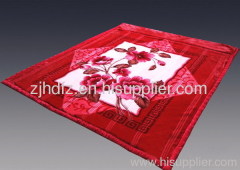 soft printed polyester blanket