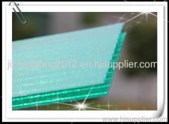 polycarbonate embossed sheet for roofing decoration