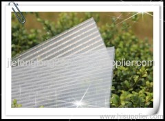 double wall 4mm polycarbonate hollow sheet