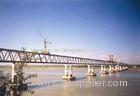 deck truss bridge steel beam bridge