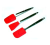 Food grade silicone shovels with stainless stick handle