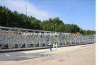 Prefabricated Delta Assembly Steel Bridges / Truss Bridges with Steel Deck Roadway