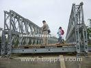 Customized Timber Deck Stability Bailey Bridges / Portable Steel Bridges CB100, CB200