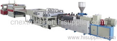 PVC WPC skinning foam board production line