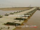 Single Temporary Ribbon Floating Pontoon Bridge For Heavy Equipments and Vehicles