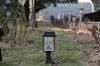 Solar garden wall lamp