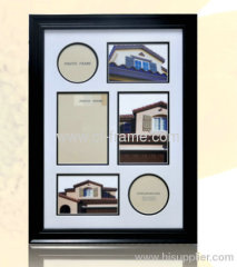 six-opening PS collage picture frame