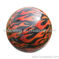 clear bowling ball
