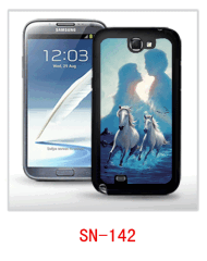 Samsung galaxy note2 3d cover,pc case rubber coating,multiple colors available, with 3d picture.