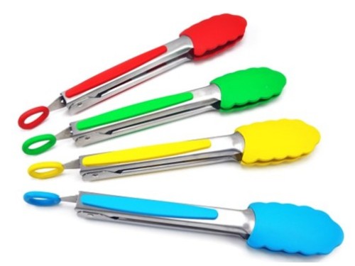 New disign silicone tongs for food