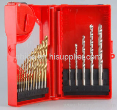 Mibro 24pc Drill Bit Set High Speed Masonry Screwdriver Tool Home Tape Measure