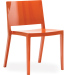 Modern Plastic leisure side dining chair