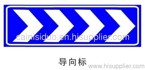 Traffic highway signage guidepost direction sign