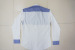 white mix strip fashion men's shirt