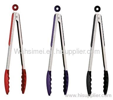 Silicone tongs for food