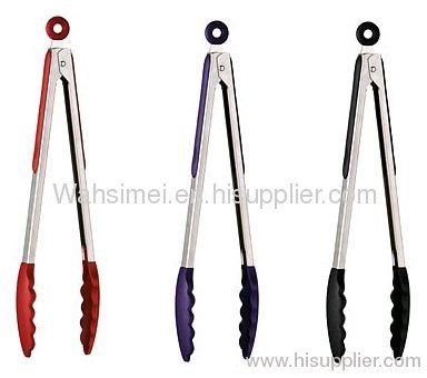 New disign silicone tongs for food