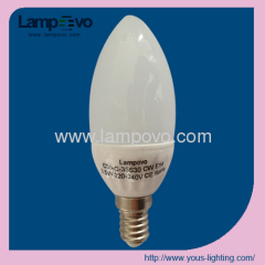E14 C37 SMD3014 4W LED CANDLE Bulb Light