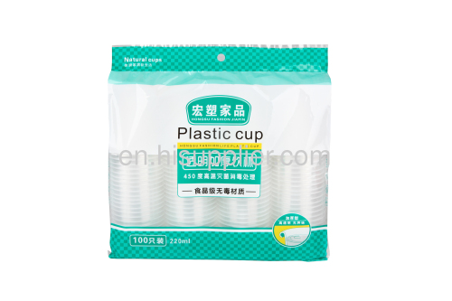 Plastic cyclic cups