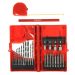 25pc drill & driver bit set with measuring tape