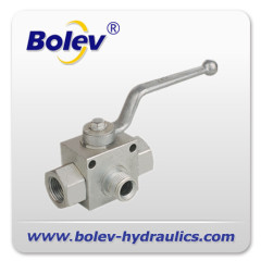 3 way high pressure ball valves