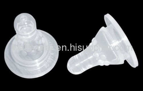 Silicon infant nipple hot sell