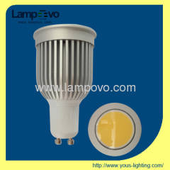 High Performance GU10 COB5W 6W LED SPOTLIGHT