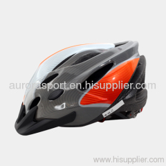 Cycle helmet,with EPS In-mold shell construction