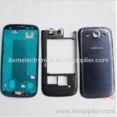 Samsung I9300 Galaxy S III Full Housing Cover -Blue
