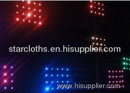 holiday lighting led star video curtain