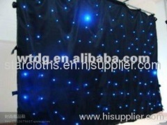 professional stage lights led star curtain/ party & events curtain