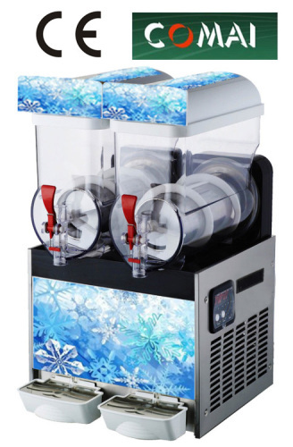 Double commercial slush machine