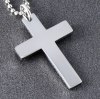 Stainless Steel Cross Pendant