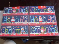 Handmade slim Greetings Christmas Cards