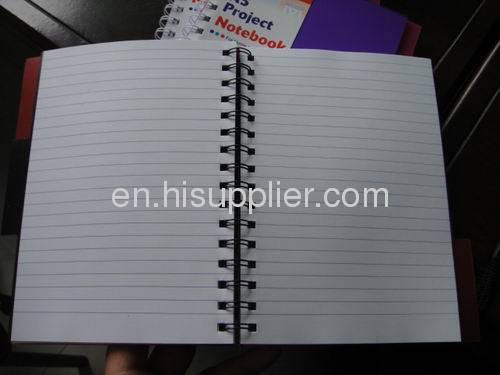 Project Book 3 Dividers Notebook