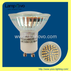 3Watt GU10 base glass cup LED SPOTLIGHT