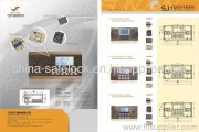 LCD display safe locks