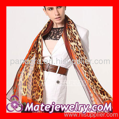 leopard Hermes silk scarf wholesale