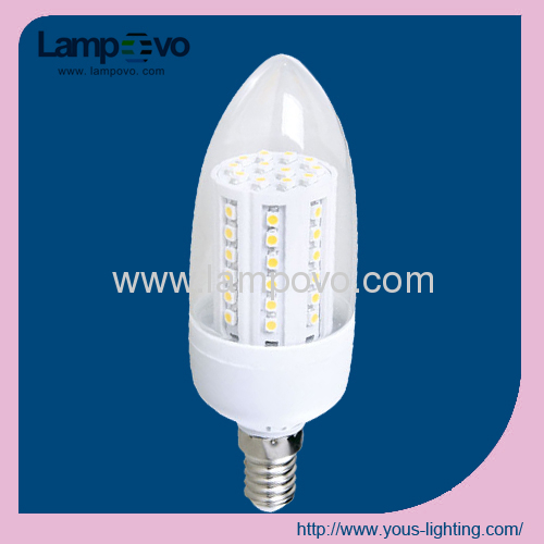 E14 SMD5050 6W LED CANDLE BULB LIGHT C35