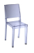 simple clear PC La Maire side Chair