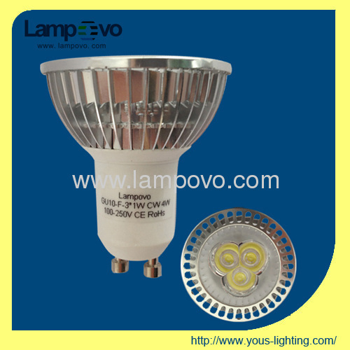 4W High Power Led Spotlight GU10