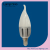 E14 12Pcs SMD5630 5W LED CANDLE FLAME BULB LIGHT F37