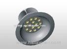 22W Energy-Saving Led Ceiling Light Fixture With Silver Aluminum Housing AC 100V-240V