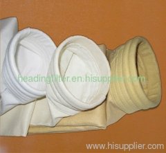 Acrylic nonwoven needle felt filter bag