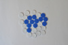 Blue PTFE/White Silicone Septa With New Design 12×1.5mm