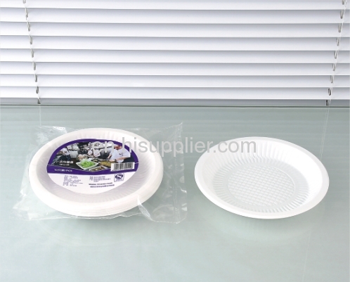 Natural ecofriendly plastic plates