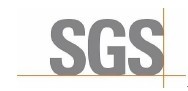 Sensory SGS Test Report