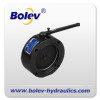 hydraulic JZF oil tank butterfly stop valve