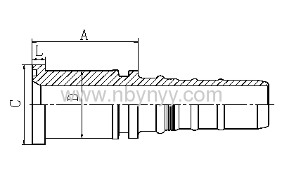 SAE FLANGE 3000 PSI HYDRAULIC HOSE FITTING PIPE CONNECTER