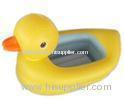 Lovely PVC Inflatable Yellow Duck Baby Boat, 29.5*18(75*45cm) Baby Bath Duck For Home