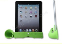 2012 New Arrival Silicon iPad Horn Speaker